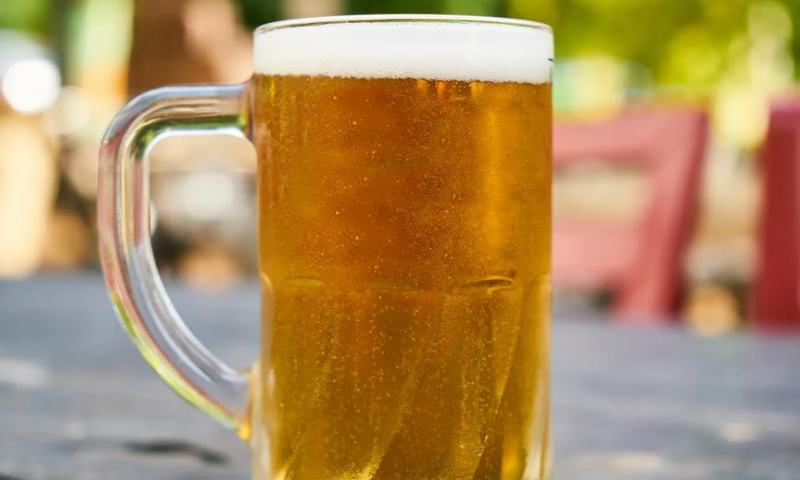 Bierpul in de biergarten